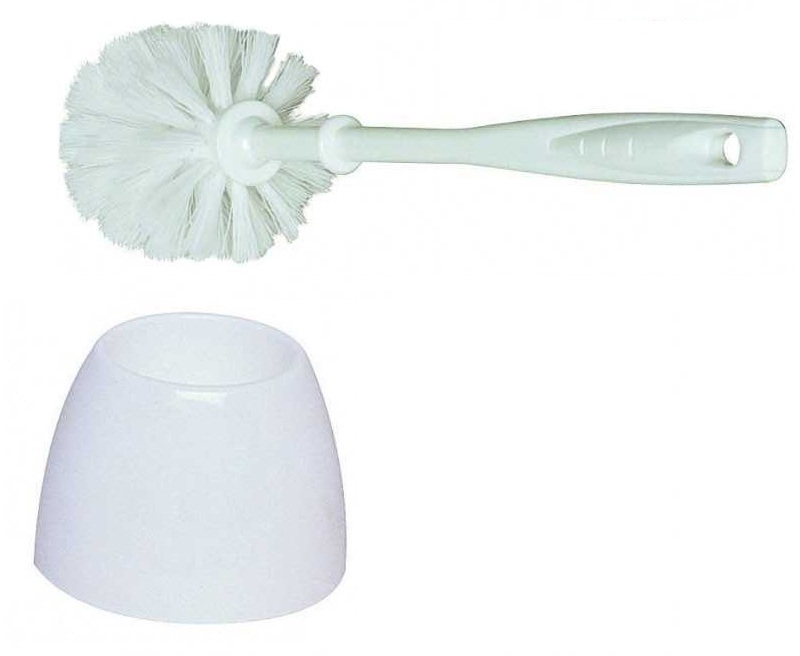 Un porte-brosse et une brosse