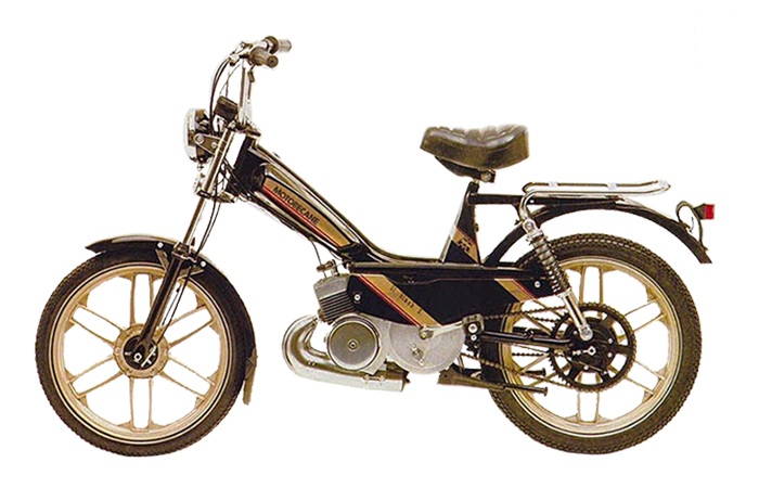 mon ancienne mobylette